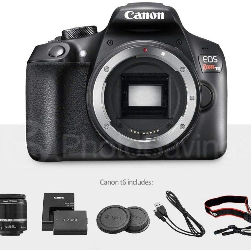 Canon EOS Rebel T6  Combo Full