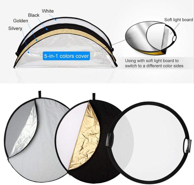 Reflector con asa para fotografía - Image 3