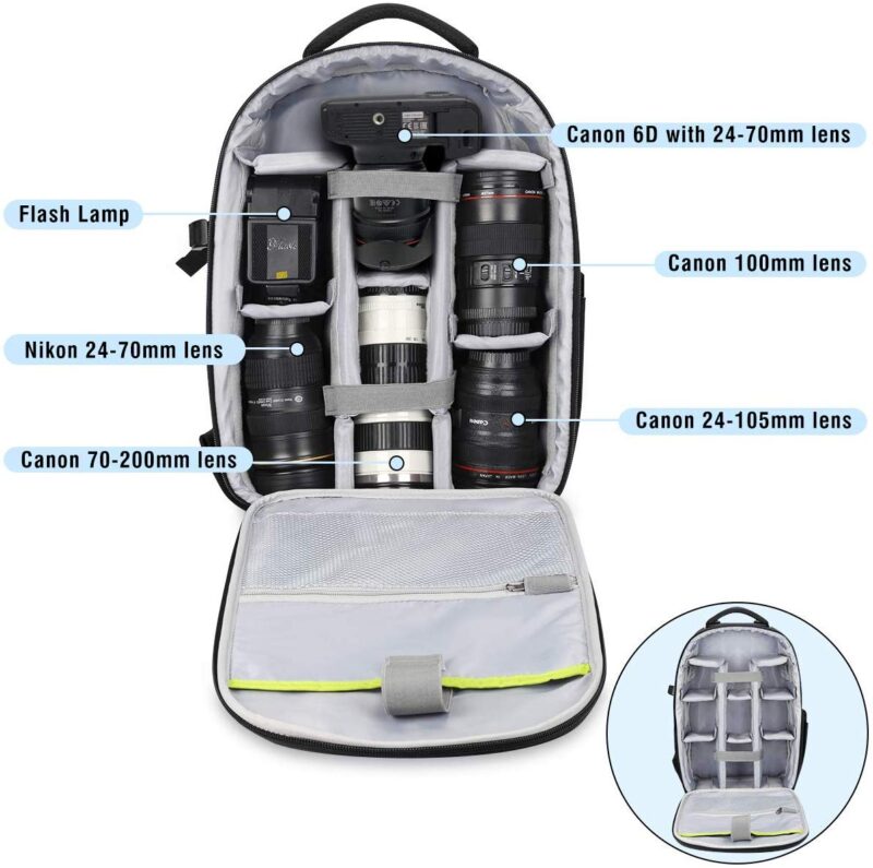 Endurax - Mochila para cámaras réflex digitales