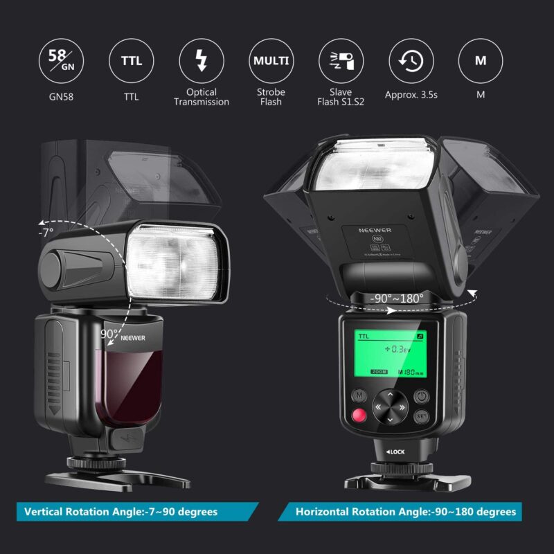 Neewer TTL Flash Speedlite - Image 8