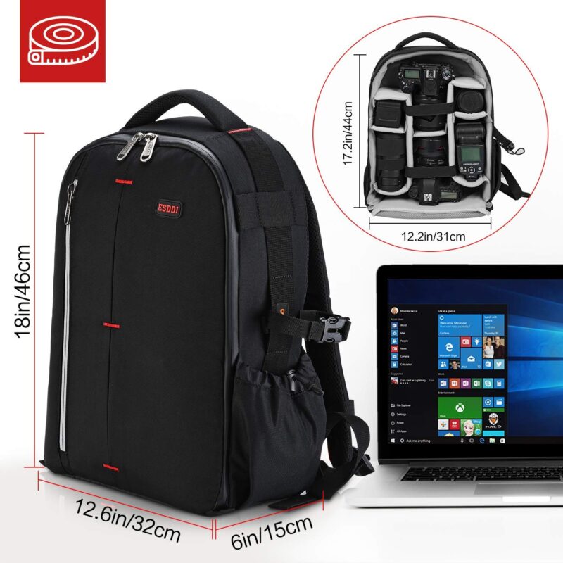 Black Camera Bag - Image 4