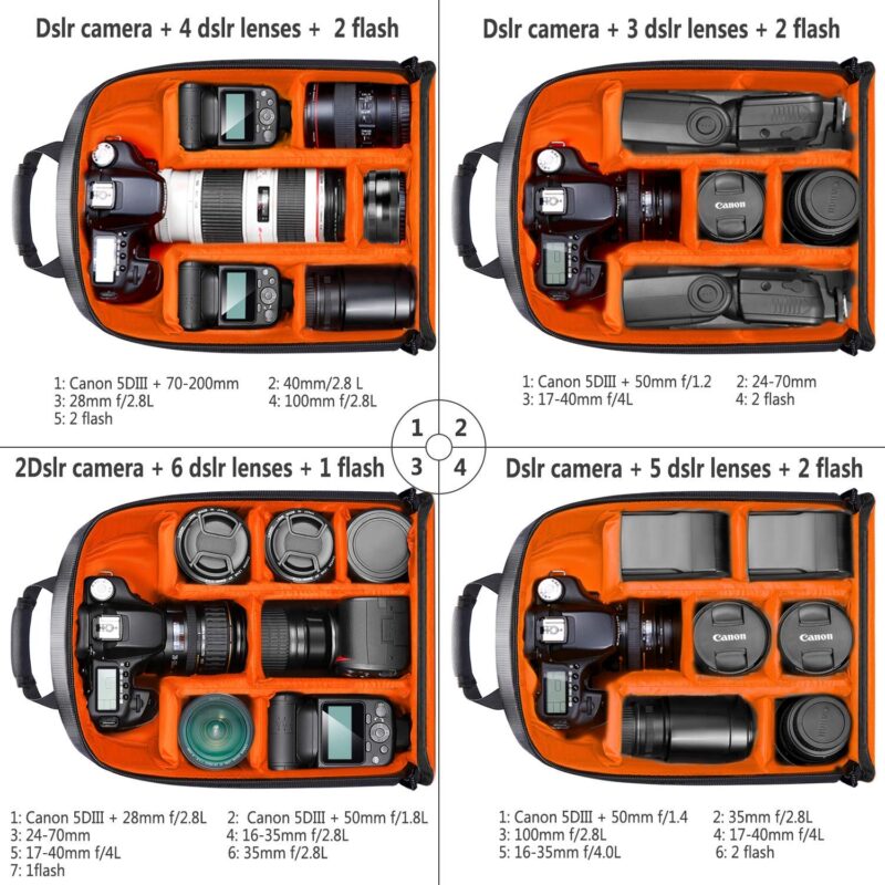 Neewer - Mochila para cámara digitales - Image 4