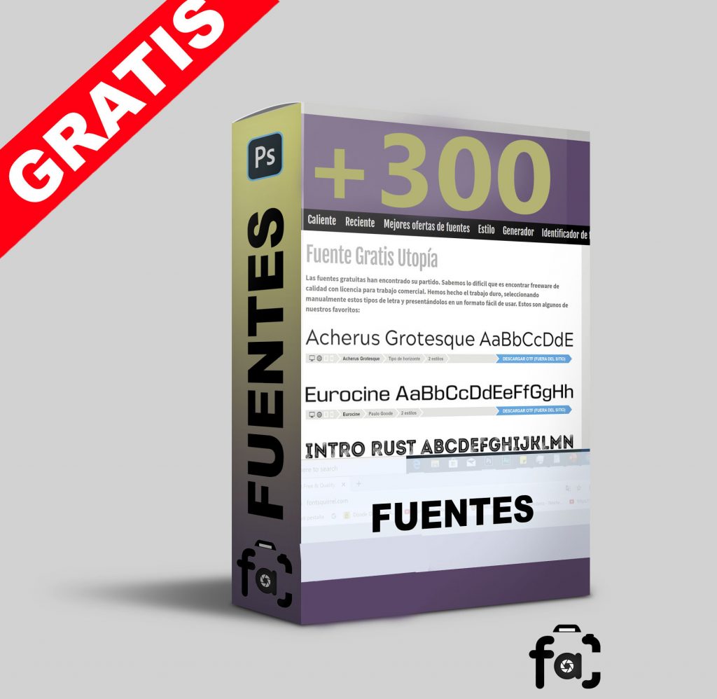 Fuentes gratis