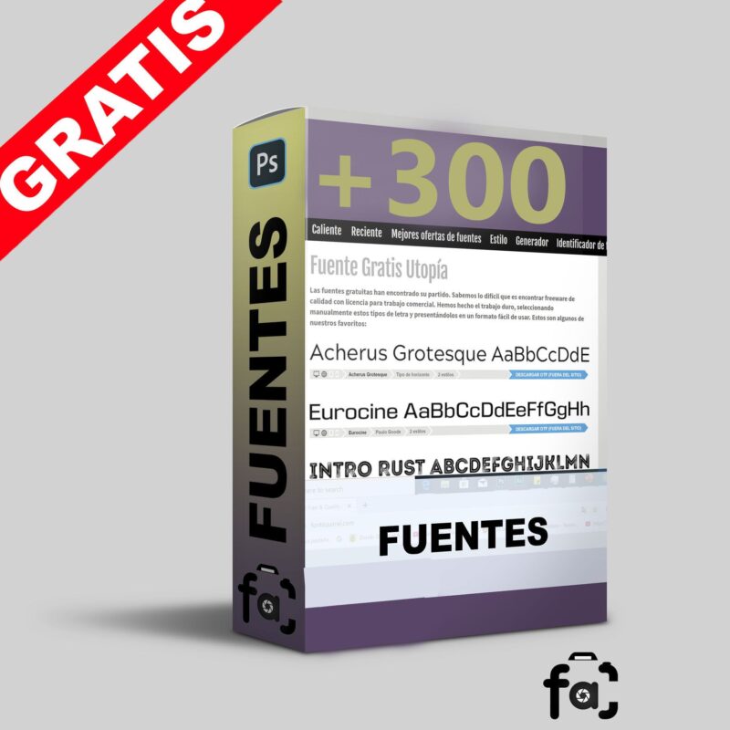 Fuentes gratis