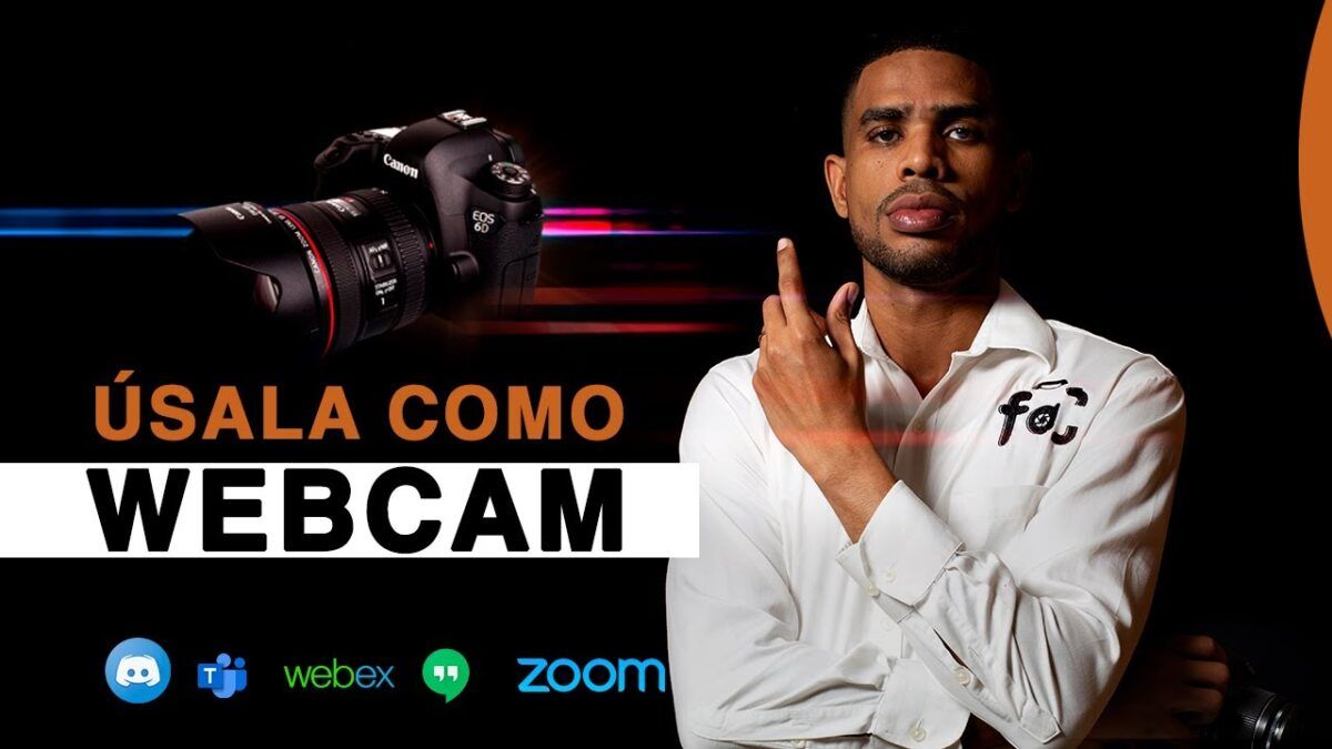 Usa tu camara canon como webcam